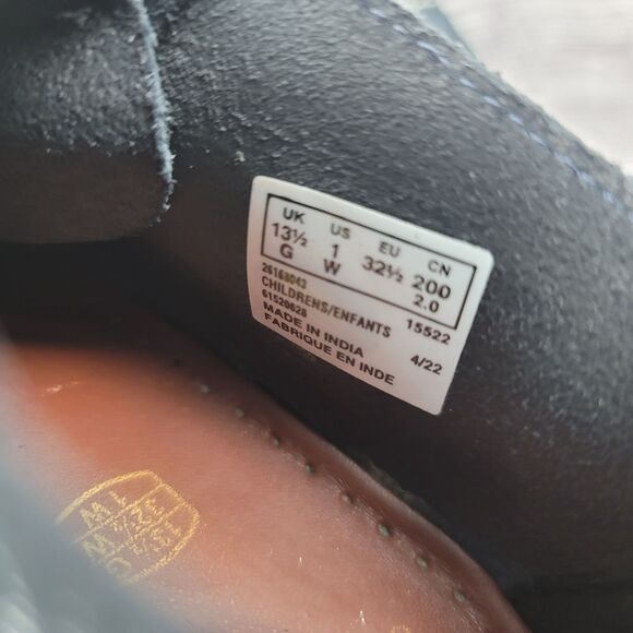 Clarks Kids Desert Trek O Navy Combi 26168043 Size 1 W - Picture 8 of 9